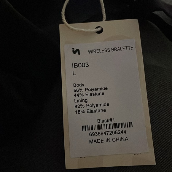 Inlyric Women's Inbarely Triangle Bralette Comfortable Unlined Smoothing Bra L - Picture 7 of 9